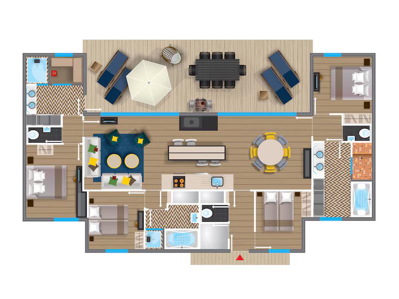 Plattegrond van TF972